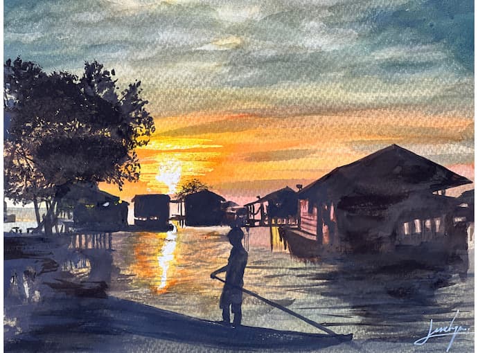 Atardecer Cienaga