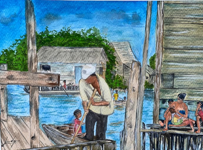 Familia en Cienaga